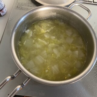 クタクタ白菜のスープ